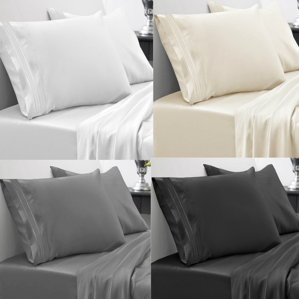 New KING / Cal King 100% bamboo bed sheets 1800 TC